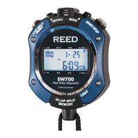 Reed Instruments SW700 Instruction Manual