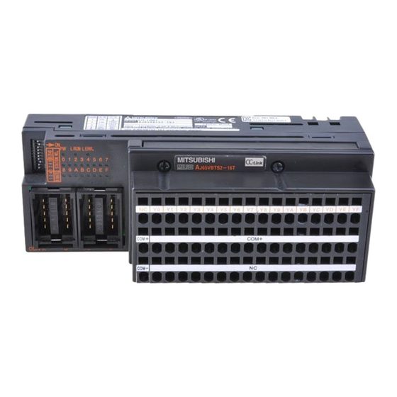 Mitsubishi Electric AJ65ABTP3-16D Manuals