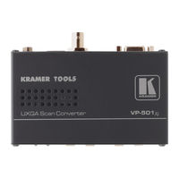 Kramer VP-502XL User Manual