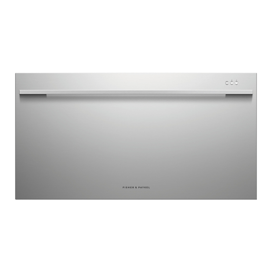 Fisher & Paykel DD36SDFTX2 Installation Instructions Manual