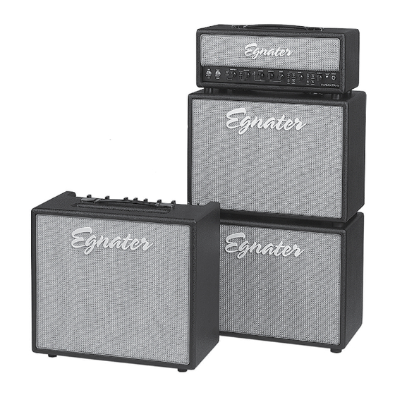 Egnater TWEAKER-40 HEAD Owner's Manual