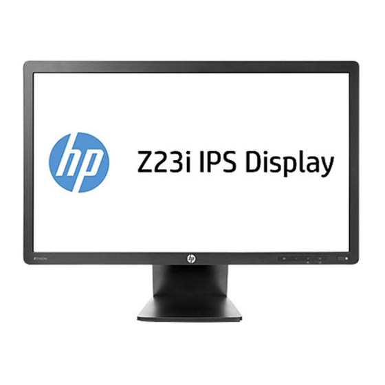 HP Z22i Manuals