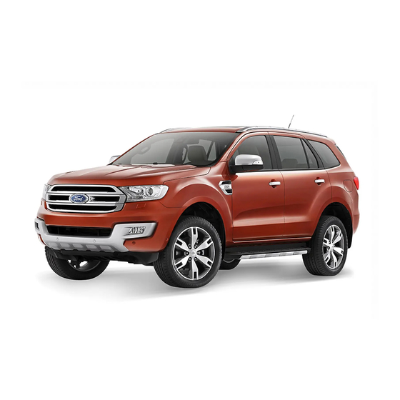 Ford EVEREST 2015 Owner's Manual
