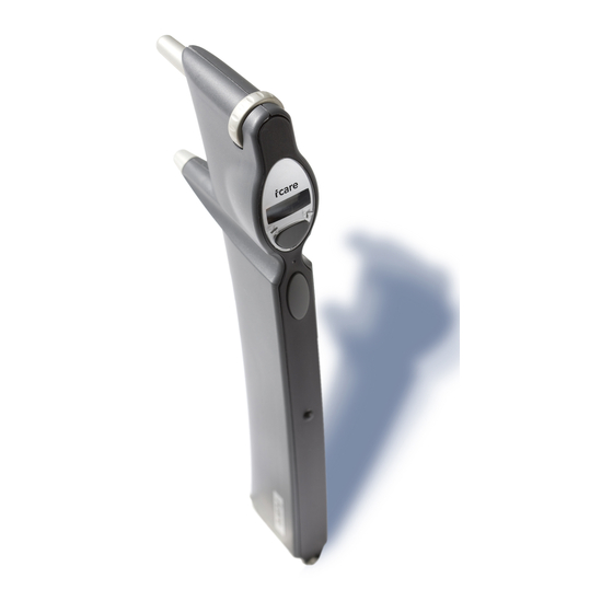 Icare TA01 Quick Manual