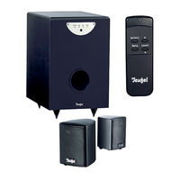 Teufel Concept C 2.1 USB Technical Specifications And Operating Instructions