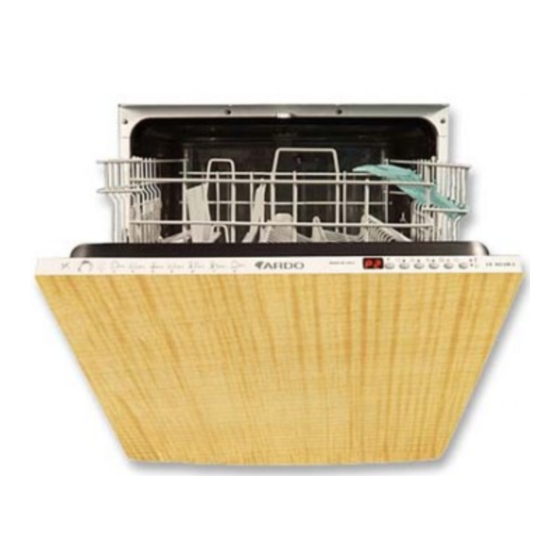 User Manuals: Ardo LS9212B-2 Dishwasher Handbook