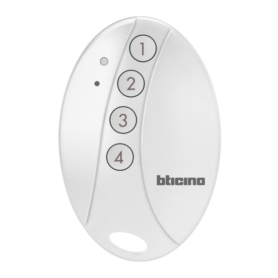 Bticino My Home 3528N Manual