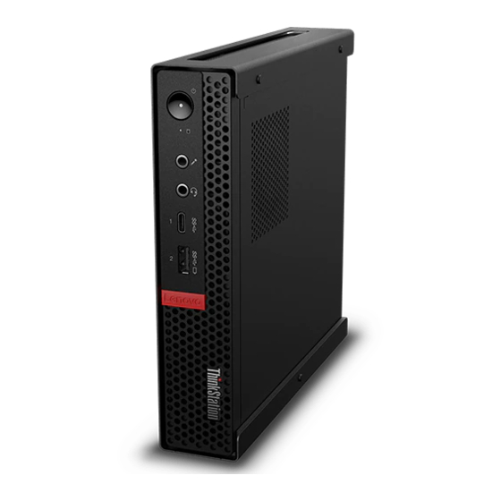 Lenovo ThinkStation P330 Tiny Setup Manual