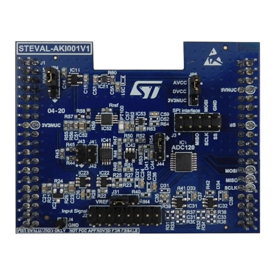 ST STEVAL-AKI001V1 User Manual