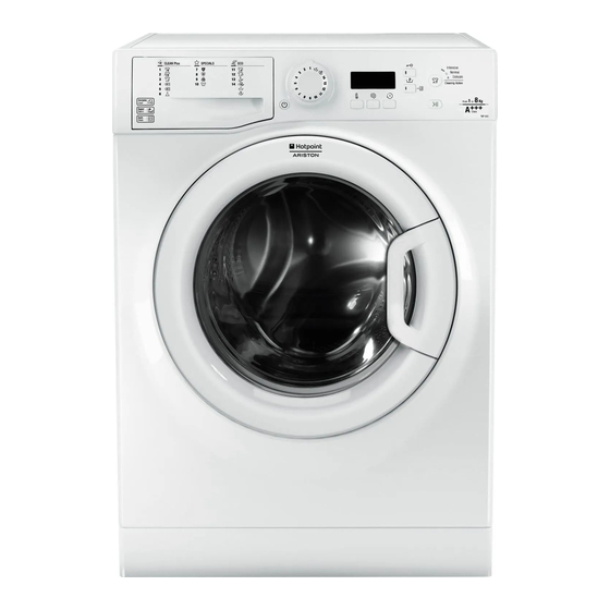Hotpoint Ariston FMF 823 Instructions For Use Manual