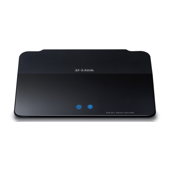 D-Link DIR-657 Quick Installation Manual
