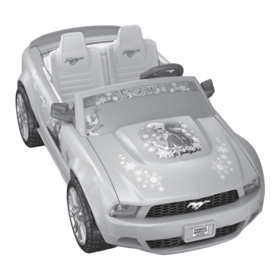 Fisher-Price POWER WHEELS CLK46 Manuals