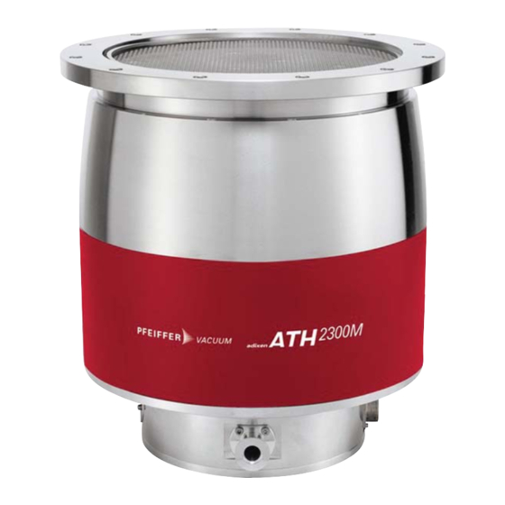 Pfeiffer Vacuum ATH 2300 MT Operating Instructions Manual