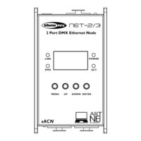 SHOWTEC Net-2/3 Pocket V1 Manual