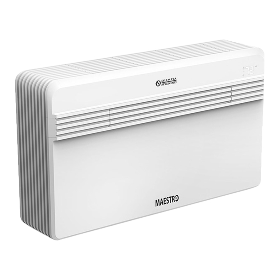 Olimpia splendid Maestro Pro Inverter 12 HP RVUX Service Manual
