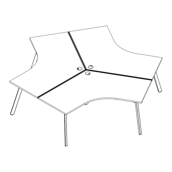 Danny's Desks and Chairs Avenger Mercury Assembly Instructions Manual