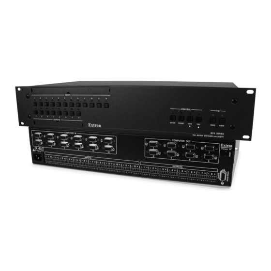 Extron electronics MVX 128 User Manual