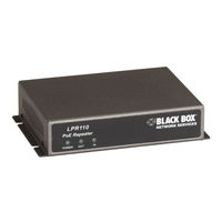 Black Box LPR110 User Manual