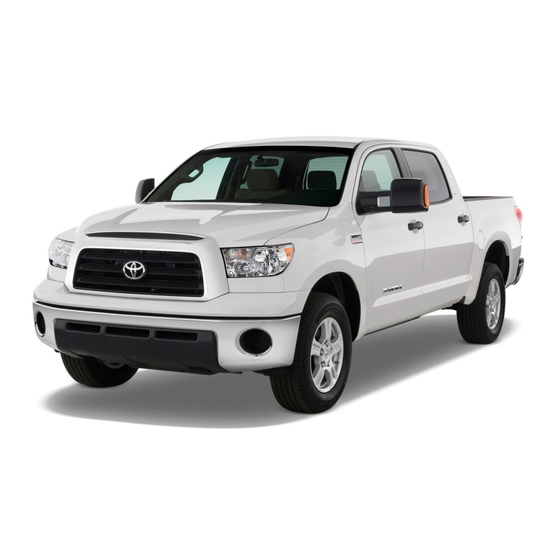 Toyota 2009 Tundra Owner's Manual