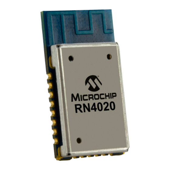 Microchip Technology RN4020 Manual