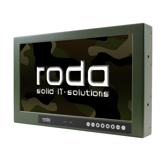 Roda RD24 Manual