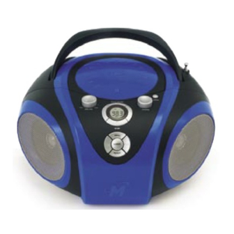 Memorex MP3844 User Manual