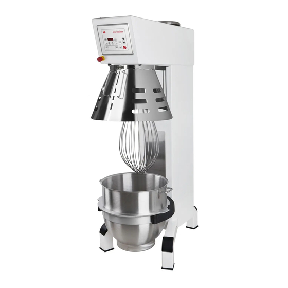 Varimixer ERGO60 Operating Instructions Manual