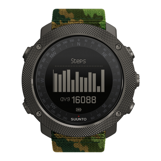 User Manuals: Suunto TRAVERSE ALPHA 2.1 Smartwatch