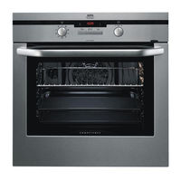 AEG Electrolux USER MANUAL BUILT-IN ELECTRIC OVEN B5701-5 User Manual