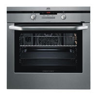 AEG Electrolux USER MANUAL BUILT-IN ELECTRIC OVEN B5701-5 User Manual