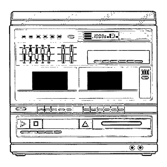 Philips FCD 285 Stereo System Manuals