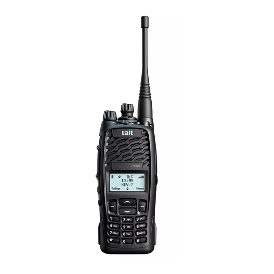 Tait TP9400 Series P25 User Manual