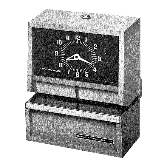 Cincinnati 10000 series Manual