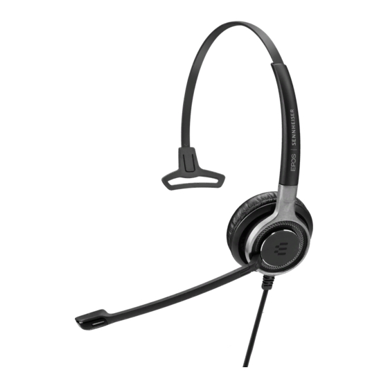 EPOS Sennheiser SC 635 Quick Manual