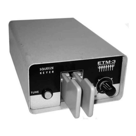 Samson ETM-3b Quick Start Manual