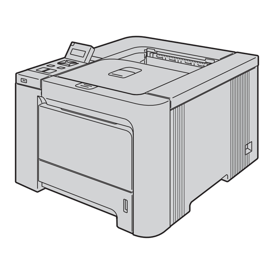 Brother HL-4040CDN Quick Setup Manual