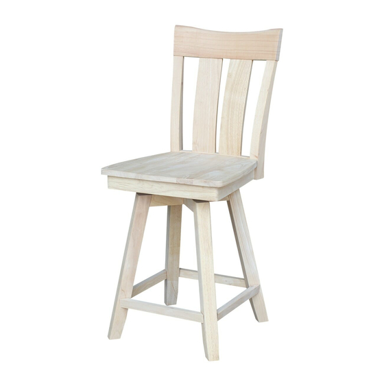 Whitewood Furniture S-132SW Assembly Instructions