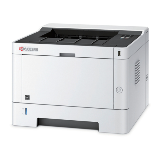Kyocera 1102RV3AS0 Operation Manual