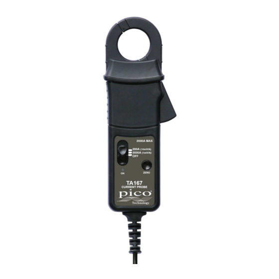 pico Technology TA167 User Manual