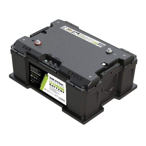Dometic GP-ADV-LiFePO4-300 Battery Manuals