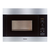 Miele M 8260 Operating Instructions Manual