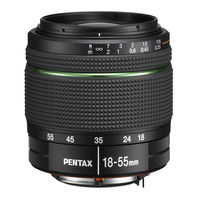 Pentax DA 14mm f/2.8ED (IF) Operating Manual