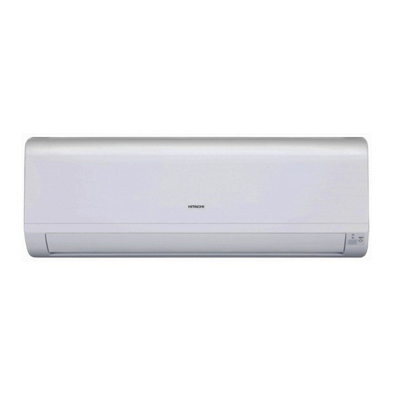 Hitachi RAK-18QPA Installation Manual