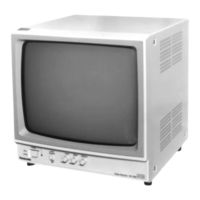 Panasonic WVBM1410 - B/W MONITOR Operating Instructions Manual