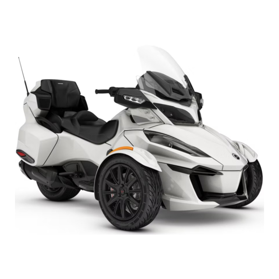 Can-Am Spyder RT 2018 Operator's Manual