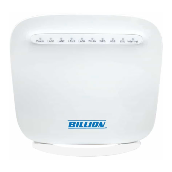 Billion 8800NL Quick Start Manual