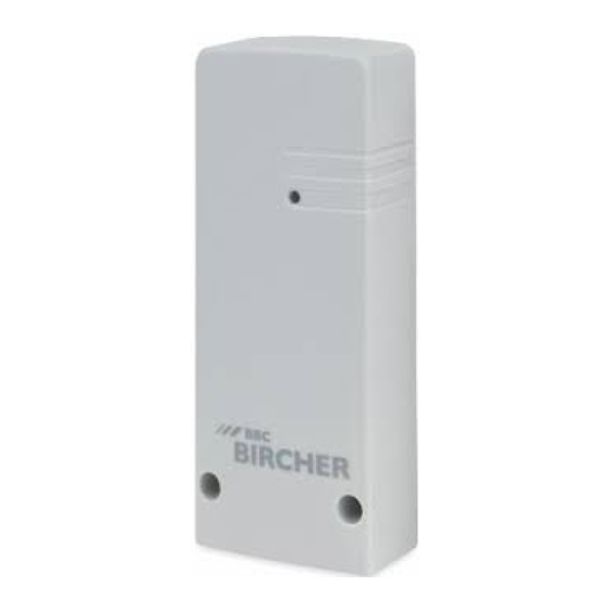 BBC Bircher XRF-T.2 Original Operating Instructions