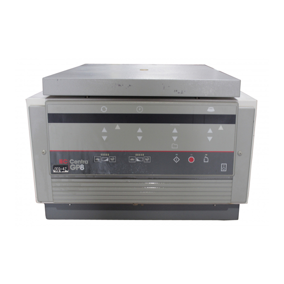 Thermo IEC Centra-GP8 Operation Manual