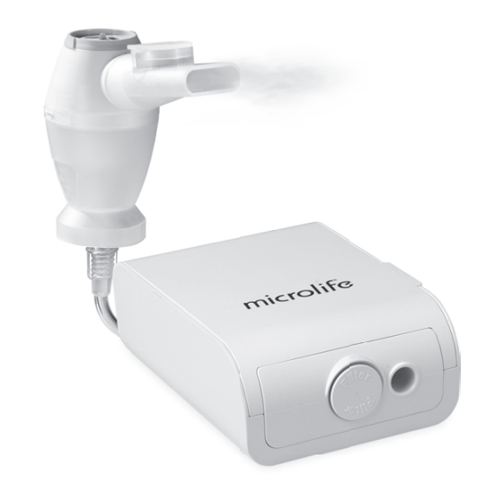 Microlife NEB 1000 Quick Start Manual