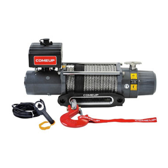 Comeup Winch DV-9s Manual